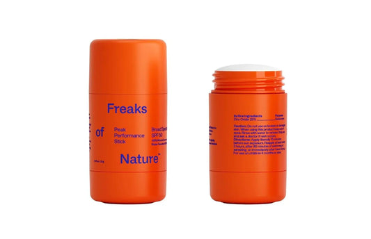 Peak Performance Sun Stick SPF 50 | 100% Mineral Sunscreen | Lightweight, 40-Min Water-Resistant | Plant-Based, Eco-Friendly, Reef-Safe, Cruelty-Free | All Skin Types | 0.70 oz | Pack of 2 Freaks of NatureAU supplements