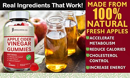 (2-Pack | 120 Gummies) Premium Apple Cider Vinegar Gummies - Raw, Natural, Unfiltered ACV JB Wellness Co Au supplements