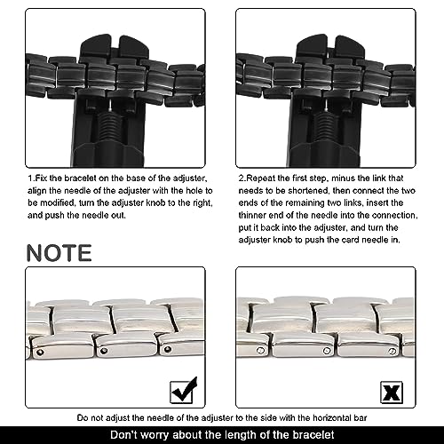 JEROOT Magnetic Bracelets for Men, Pure Titanium Double Row Strong Magnets JEROOT Au supplements