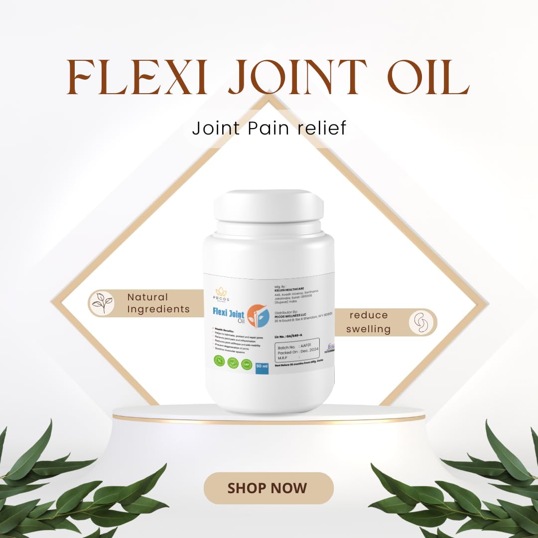 PECOS WELLNESS Flexi Joint Oil, Dietary Supplement PECOS WELLNESS Au supplements