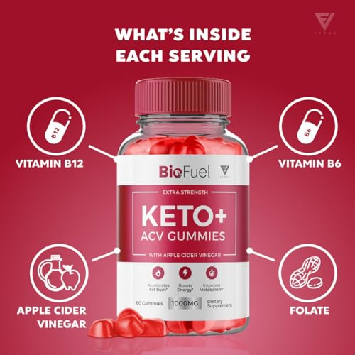 (2 Pack) Biofuel Keto ACV Gummies, Biofuel Keto ACV Gummies Advanced Weight Loss FyvusUS supplements