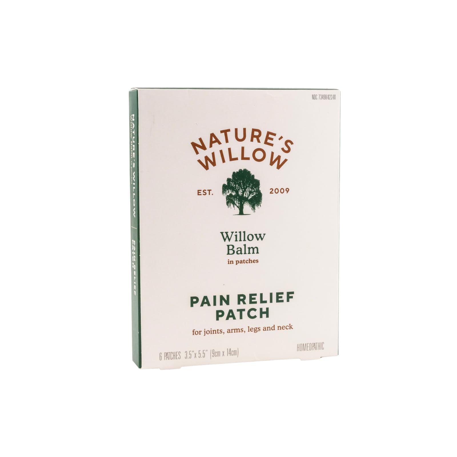 Nature's Willow Relief Patches – Fast-Acting, Plant-Based Topical Solution to Help with Sore Muscles & Joints | 6 Patches per Pack | 1-Pack Nature's Willow Au supplements