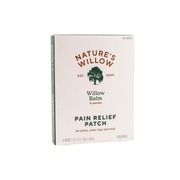 Nature's Willow Relief Patches – Fast-Acting, Plant-Based Topical Solution to Help with Sore Muscles & Joints | 6 Patches per Pack | 1-Pack Nature's Willow Au supplements