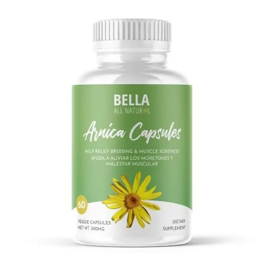 Bella All Natural Arnica Capsules 500 mg, 60 Count Bella All Natural uk supplements