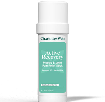 Charlotte's Web Active Recovery Muscle & Joint Pain Relief Stick 1oz Charlotte's Web Au supplements