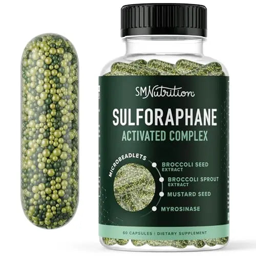 20MG Sulforaphane | From Broccoli Sprouts & Seed Extract | 565MG Microbeadlet SMNutritionAU supplements
