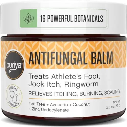 Puriya Tea Tree Oil Antifungal Cream, Plant-Powered Athletes Foot Cream Treatment PuriyaAU supplements