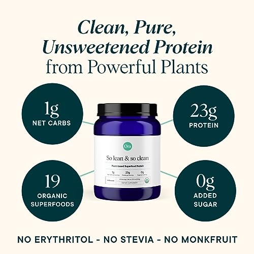Ora Organic Vegan Protein Powder - 23g Plant Based Protein Powder for Women and Men Ora Organic Au supplements