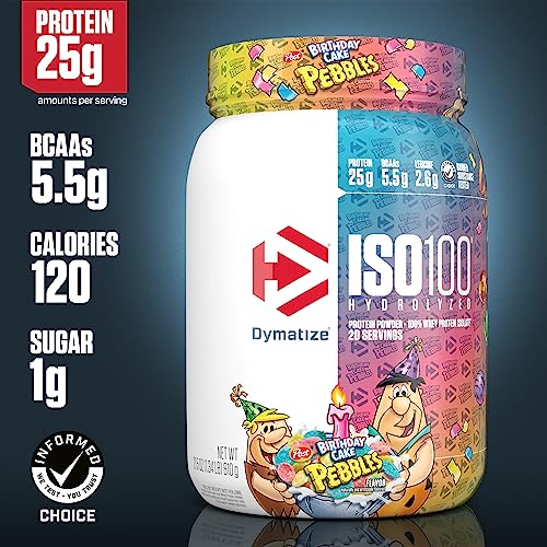 Dymatize ISO 100 Whey Protein Powder with 25g of Hydrolyzed 100% Whey Isolate Dymatize Au supplements