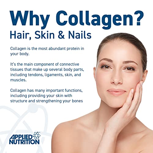 Applied Nutrition Marine Hydrolysed Collagen Powder from Wild Salmon - Protein for Health, Skin, Hair, Nails, Bones, Muscle & Joints Applied Nutrition Au supplements