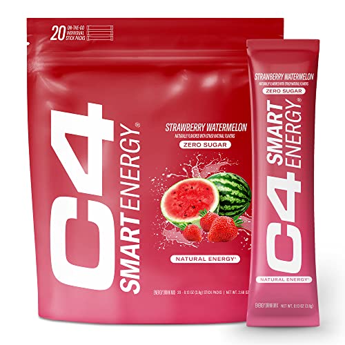 C4 Smart Energy Powder Stick Packs - Sugar Free Performance Fuel & Nootropic Brain Cellucor Au supplements