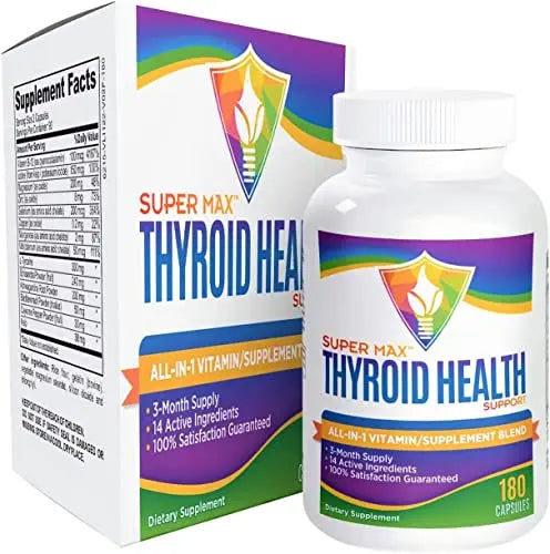 3-Month Thyroid Support Supplement (All-in-1 Formula) with 14 Active Ingredients Elevate Recovery SupplementsAU supplements