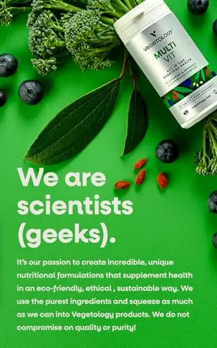 Vegetology MultiVit Vegan Multivitamins w/26 Vitamin & Mineral Supplements Vegetology Au supplements