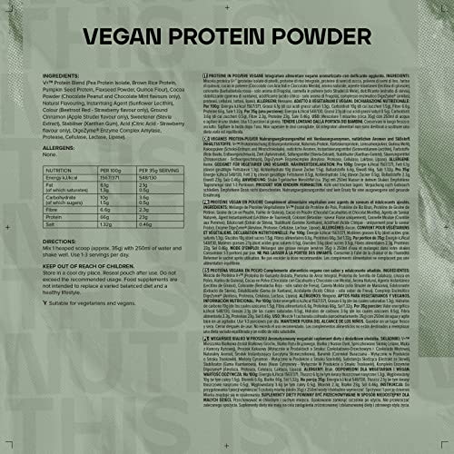 Bulk Vegan Protein Powder, White Chocolate Coconut, 500 g Bulk Au supplements
