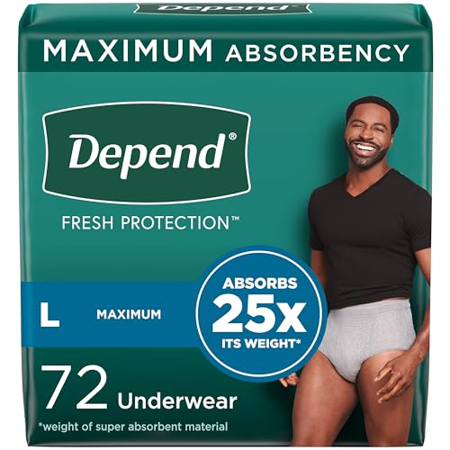 Depend Fresh Protection Adult Incontinence Underwear for Men Depend Au supplements