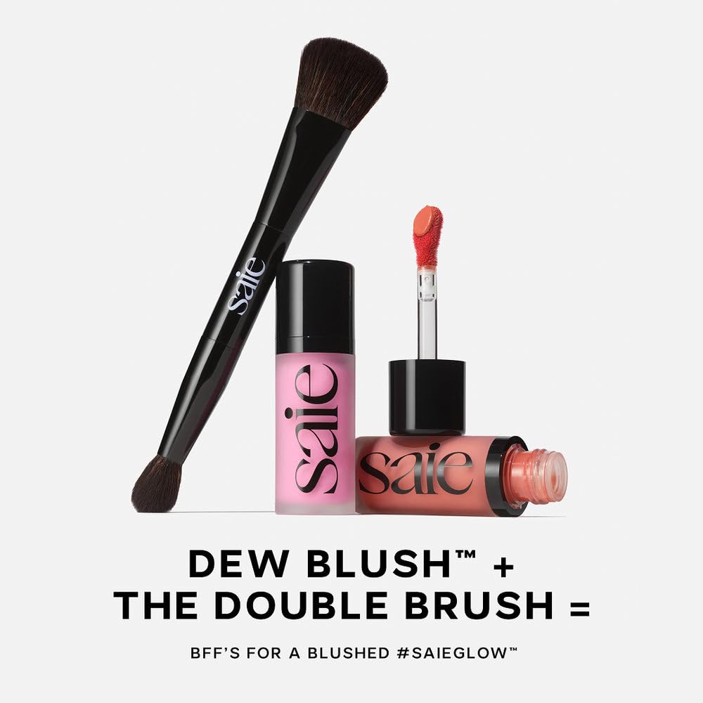 Saie Dew Liquid Blush for Cheeks Trio - Hydrating Cream Blush Stick Set with a Blendable + Buildable Formula - Skincare Infused Dewy Face Blushes for a Natural Flush - Baby, Sweetie, & Spicy (3 Count) Saie Au supplements