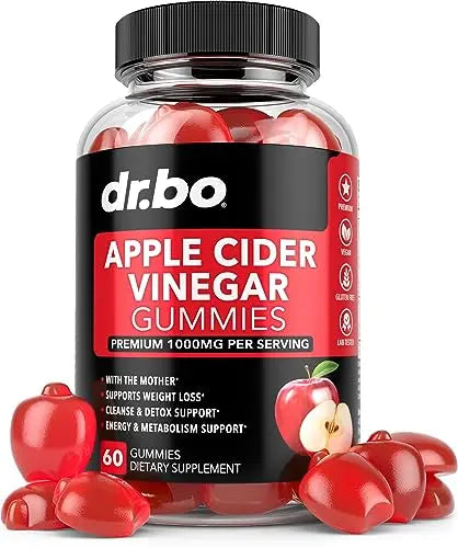 ACV Apple Cider Vinegar Gummies - Natural Support for Advanced Weight DR. BOAU supplements