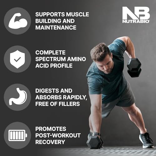 NutraBio Classic Whey Protein Powder- 25G of Protein Per Scoop - No Fillers, Artificial NutraBio Au supplements