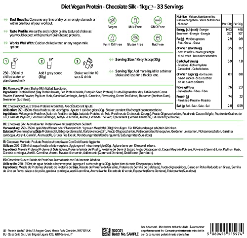 Protein Works - Diet Vegan Protein Powder | Low Calorie Plant Based Protein Protein Works Au supplements
