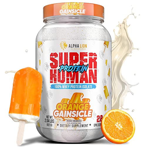 ALPHA LION Superhuman Whey Protein Powder, Great Tasting Pure Whey Protein Isolate ALPHA LION Au supplements