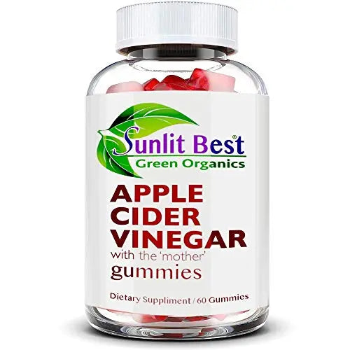 Apple Cider Vinegar Gummies Vitamins with The Mother, Delicious Immunity, Gluten Free Sunlit Best Green OrganicsAU supplements