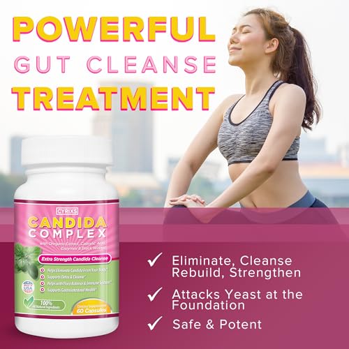 Cyrixs Health Candida Complex | Boost Your Immune System | All Natural Gut Cleanse with Herbs, Antifungals Cyrixs Health Au supplements