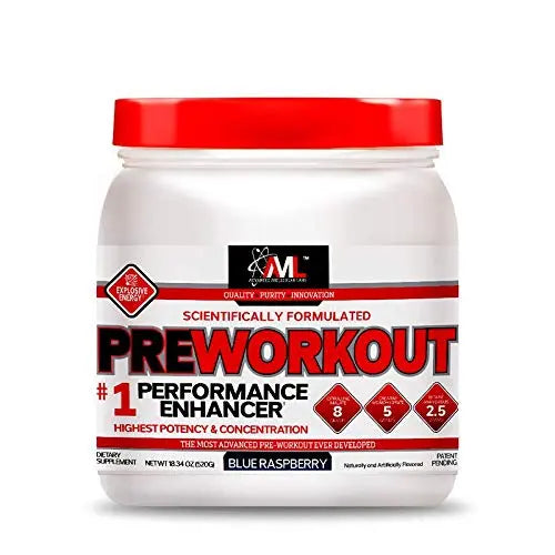 Advanced Molecular Labs - Pre Workout Powder, Increases Drive, Performance Enhancer AML ADVANCED MOLECULAR LABSAU supplements