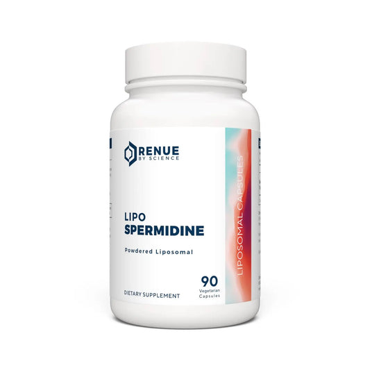 Renue By Science Spermidine Supplements | Liposomal Spermidine Supplements for Women and Men | 90 Capsules - 8mg Spermidine per Serving | Non-GMO & Allergen Free | Made in The USA Third-Party Tested Renue By ScienceAU supplements