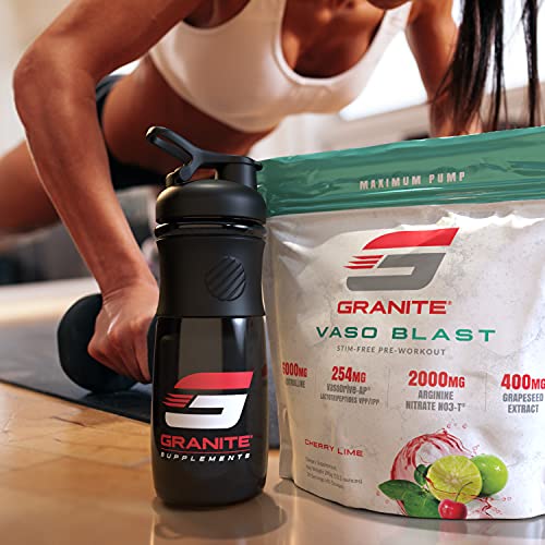 Granite Vaso Blast Advanced 'Stim-Free' Pre-Workout | Supports Vasodialation, NO Conversion Granite Supplements Au supplements