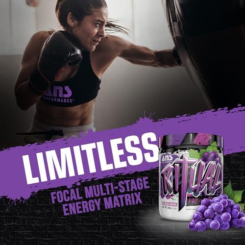 ANS Performance Ritual Pre Workout (30 Servings, 12.7 oz) - Complete Preworkout Formula ANS Performance Au supplements