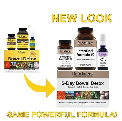 Dr. Schulze's 5-Day Bowel - Capsules Dr. Schulze's Au supplements