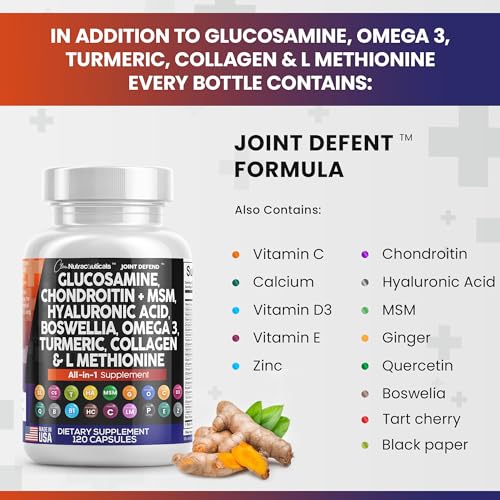 Clean Glucosamine Chondroitin MSM Turmeric Hyaluronic Acid Boswellia Clean Nutraceuticals Au supplements