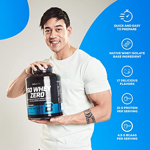 BioTechUSA Iso Whey Zero, Lactose, Gluten, Sugar Free, Premium Whey Protein Isolate, 500 g BioTechUSA Au supplements