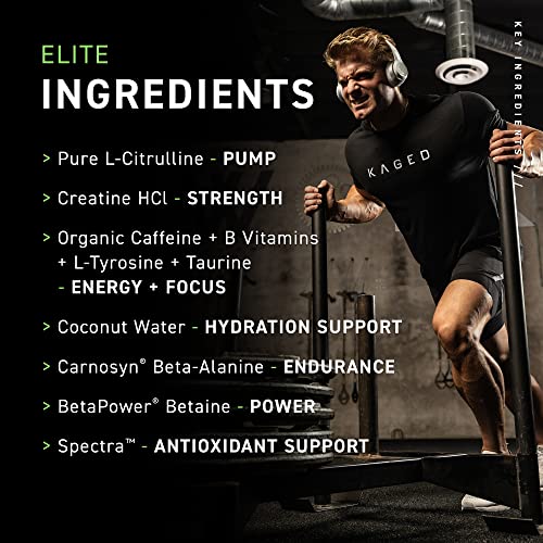 Kaged Original Pre Workout Powder | Krisp Apple | Pre-Kaged | Formulated with Creatine Kaged Au supplements