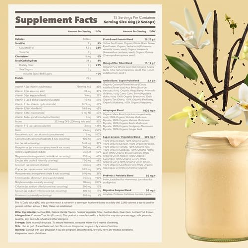 Ka'Chava Shakes - Vanilla (Vanilla) Ka'Chava Au supplements