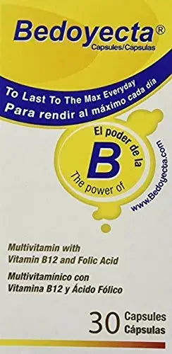 Bedoyecta Multivitamin, 30 Capsules Each (Pack of 6) Bedoyecta AU supplements