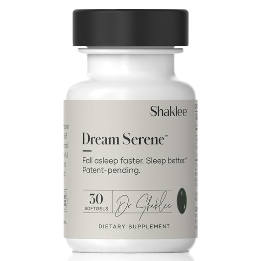 Shaklee - Dream Serene™ Melatonin Sleep Aid - Fall Asleep Faster, Wake Up Refreshed - with Melatonin, Valerian, Lemon Balm, L-Theanine - for Ultimate Beauty Sleep - 30 Softgels ShakleeAu supplements