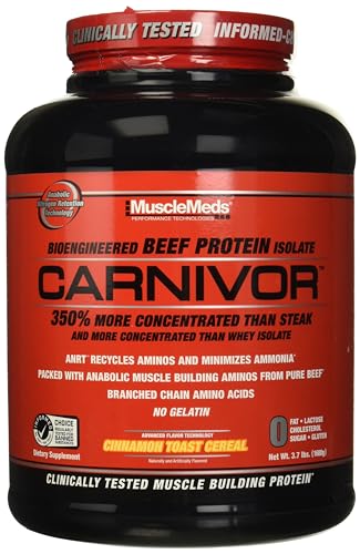 MuscleMeds Carnivor Beef Protein Isolate, 0 Lactose, 0 Sugar, 0 Fat, 0 Cholesterol MuscleMeds Au supplements