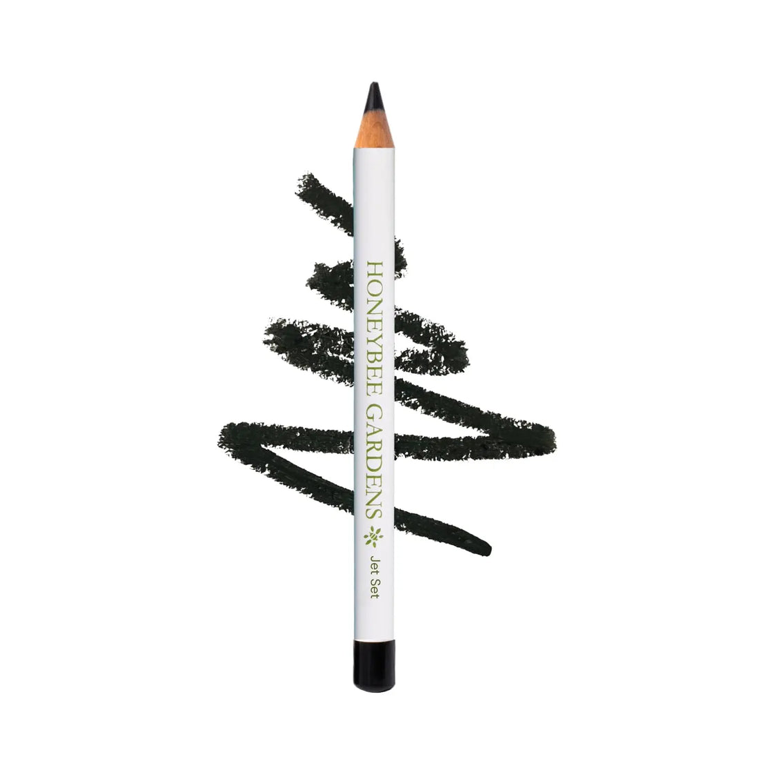 Honeybee Gardens Effortless Eye Liner Pencil, Jet Set Black, Smooth Long-Wearing, Rich Pigment, Vegan & Gluten-Free Honeybee Gardens uk supplements