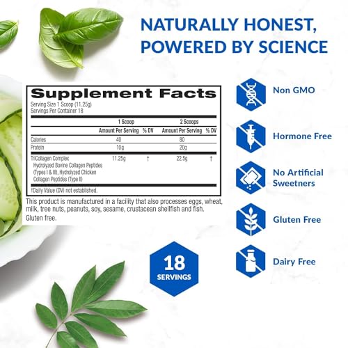 BioTrust Tri Collagen Powder - 3-in-1 Hydrolyzed Collagen Peptides Powder BioTrust Au supplements