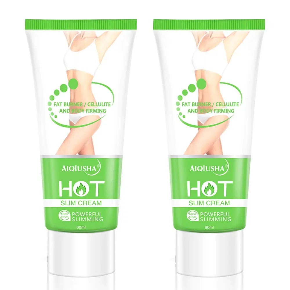 Hot Cream 2 Pack, Cellulite Slimming & Firming Cream, Body Fat Burning Massage Gel AIQIUSHA uk supplements