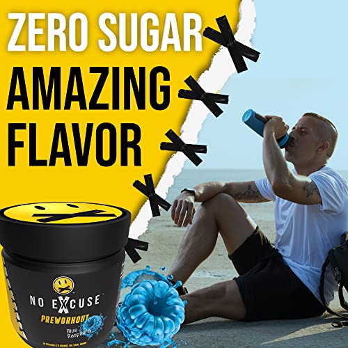 No Excuse Pre Workout Powder l Pre-Workout Supplements l Best Pre Workout No Excuse Au supplements