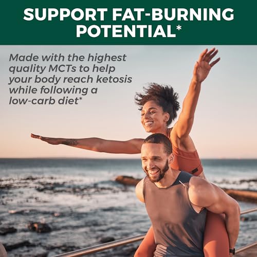 Viva Naturals Organic MCT Oil for Keto Coffee (32 fl oz) - Best MCT Oil Supplement Viva Naturals Au supplements