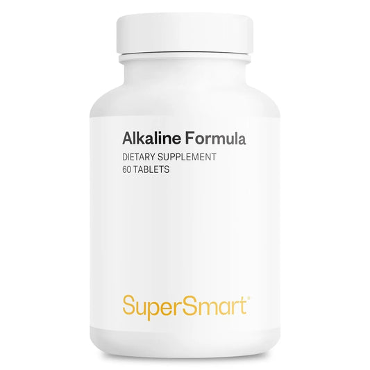 Supersmart - Alkaline Formula Supplement (Advanced Formula) - with Potassium Phosphate, Calcium & Magnesium Citrate - pH Balance | Non-GMO & Gluten Free - 60 Tablets SupersmartAU supplements