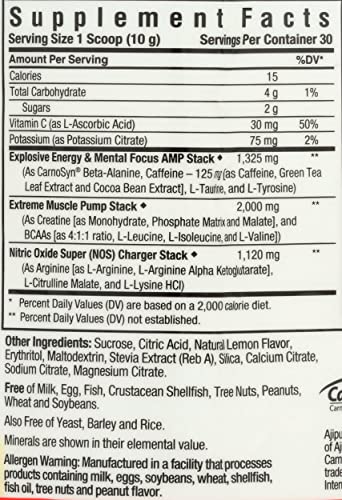 Bluebonnet Nutrition Extreme Edge Pre workout, Muscle Recharging Formula, Increases Bluebonnet Au supplements