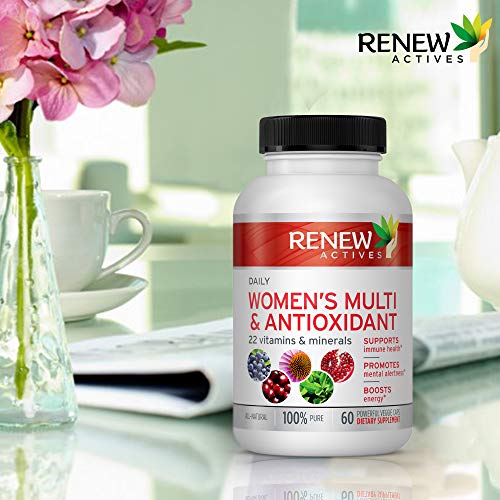 Renew Actives Women's Multi-Vitamin & Antioxidant: Daily Health Supplement for Woman Renew Actives Au supplements