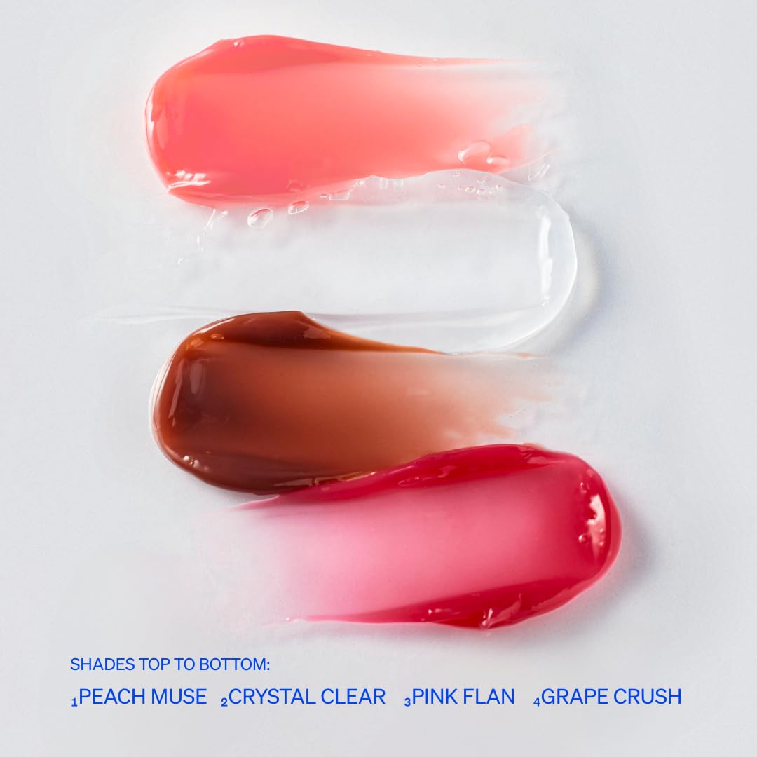 KNEMO LipLock Jelly Serum for Dry Lips, Long-Lasting, Hydrating, Plumping, Glossy Mask with Rose PDRN, Carrot Collagen, Pillow Peptide, Moisturizing Tinted Lip Balm. (Crystal Clear) KNEMO Au supplements