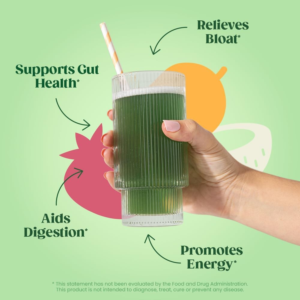 Bloom Nutrition Greens and Superfoods Powder Packets for Digestive Health, Greens Bloom Nutrition Au supplements