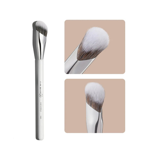 Albeaut Concealer Brush, Angled Under Eye Makeup Small Foundation Precision Face Blending Brush (193 concealer brush) ALBEAUTAU supplements